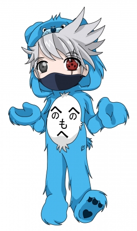 Carebear Kakashi color version