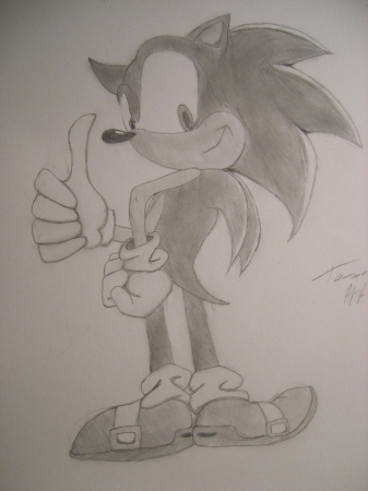 Thumbs Up Sonic