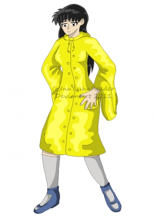 REQ: Kagome in Raincoat