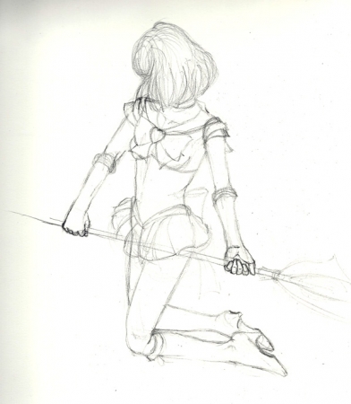 Sailor Saturn - sketch