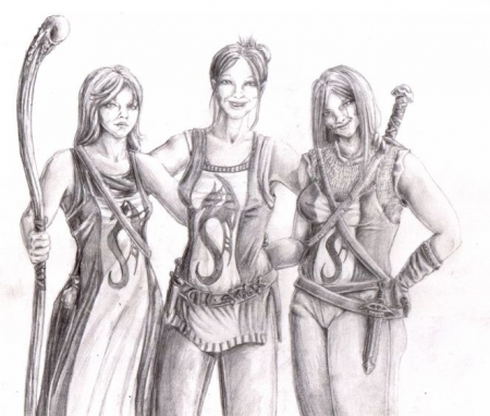 The Draconic Damsels