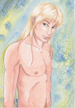 Watercolor Practice: Rahjan