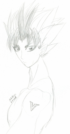 Vegeta (bishounen sketch)