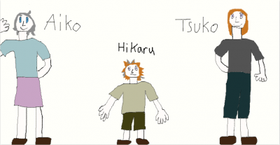 Aiko, Hikaru, Tsuko