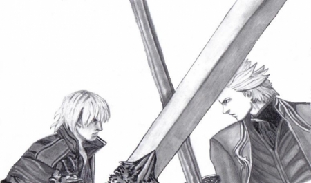 Dante And Vergil WIP