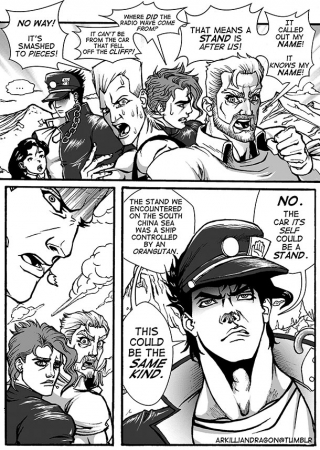 Stardust Crusaders redraw