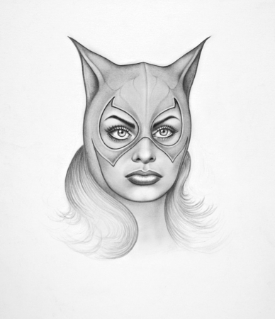 Sophia as Catwoman