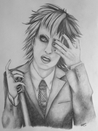 Kyo from Dir En Grey