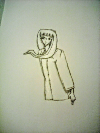 Girl in Raincoat