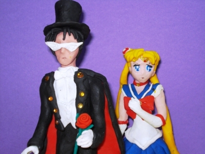 Sailor Moon and Tuxedo Max 