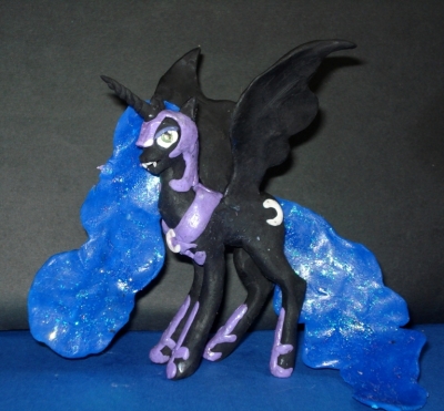 Nightmare Moon claymation