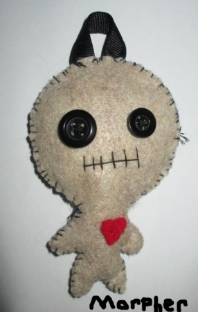 Voodoo Doll Keychain Plush