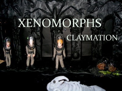 Xenomorph claymation