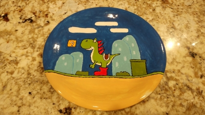 Yoshi Dinner Plate