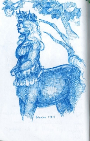 palamino centaur lass