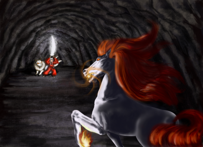 Inuyasha vs Entei