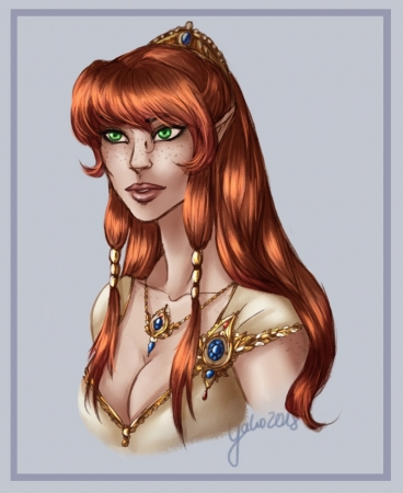 Elf Priestess