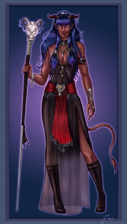 Tiefling Warlock