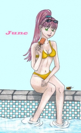 Calendar Gurlz - June