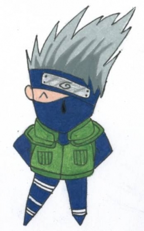 Chibitized Kakashi