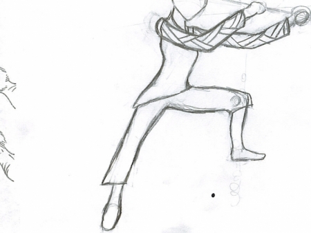 Unfinished Fighting Stance