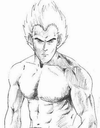 Vegeta - Shirtless