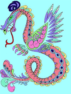 Paisley Dragon