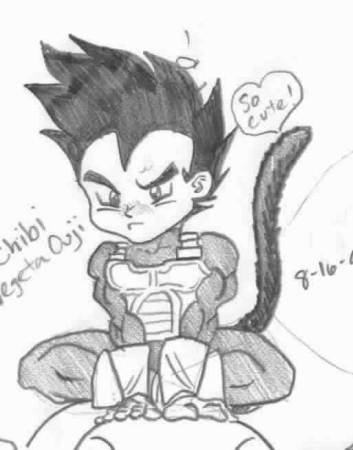 Chibi Saiyan no Ouji Vegeta