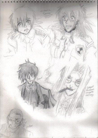 Hellsing Sketches