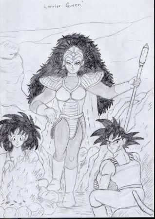 Sayan Warrior Queen