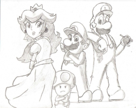 The Super Mario Gang