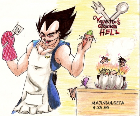 Vegetas cooking HELL