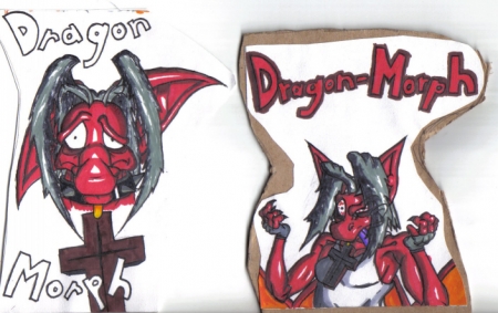 Dragon-morph&#39;s Conbadges #1