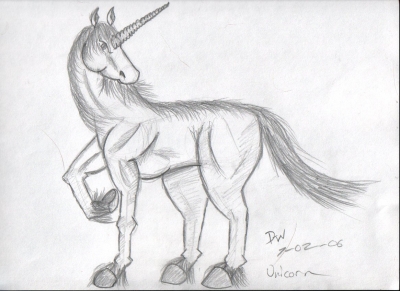 Unicorn Sketch