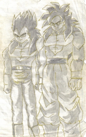 goku and vegeta