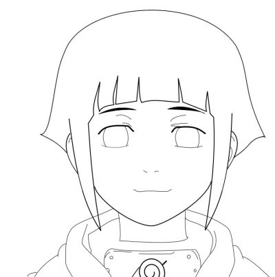 Hinata Lineart