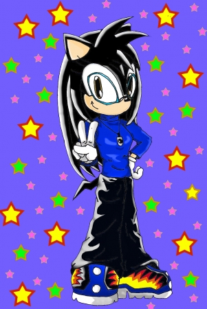 me like a sonic x caracter