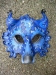 [Art] Blue Moon Wolf mask