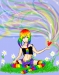 [Art] Rainbow Girl