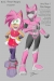 [Art] Sonic x Power Rangers - Amy Ro