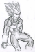 [Art] Vegeta sitting around