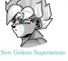 [Art] Grey ssj Goku O.o