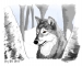 [Art] Grey Wolf Winter