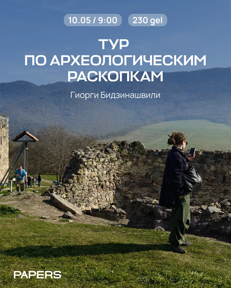 Выезд в Дманиси с археологом
