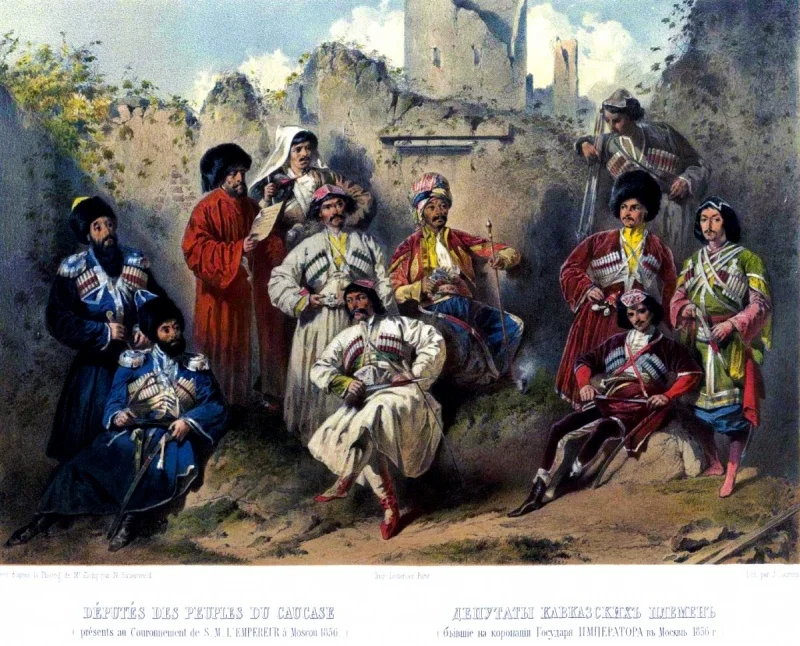 Этническая карта Грузии