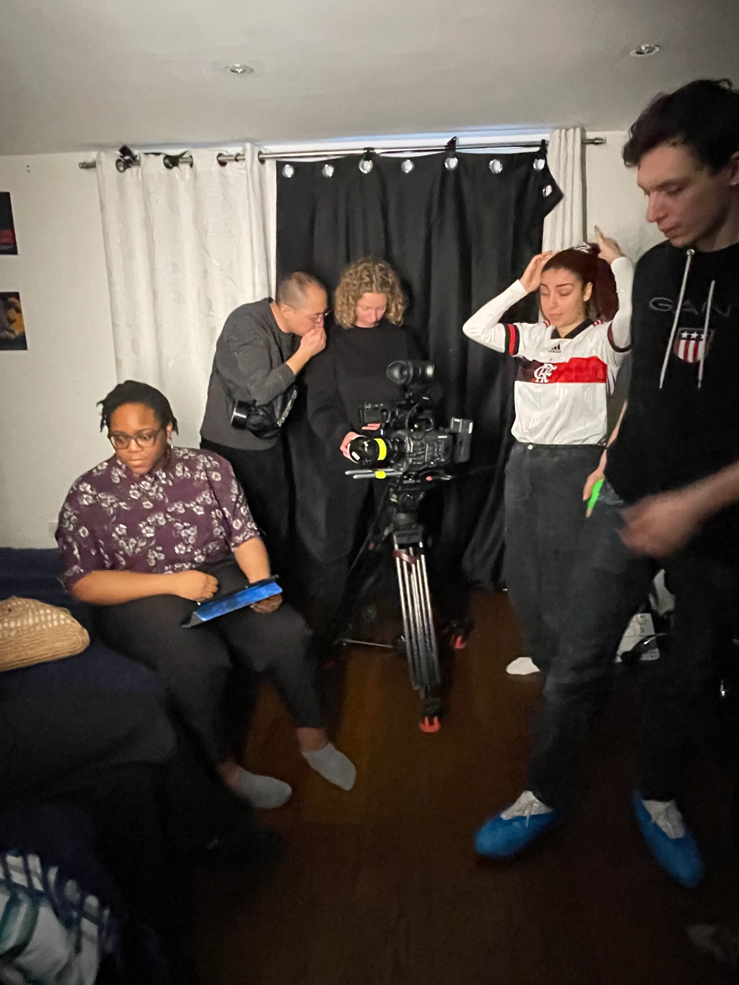 New Shoes — behind the scenes 1