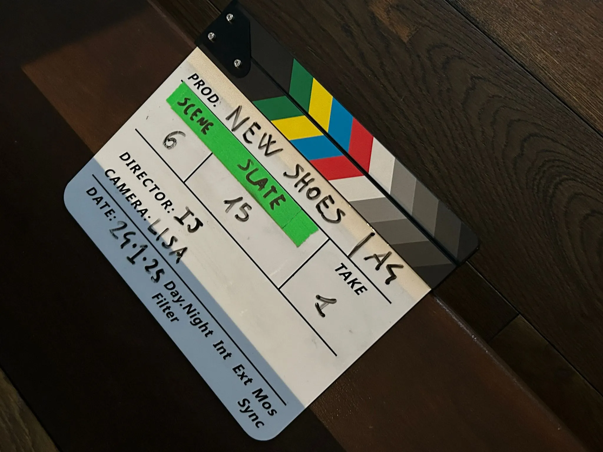 New Shoes — behind the scenes 4