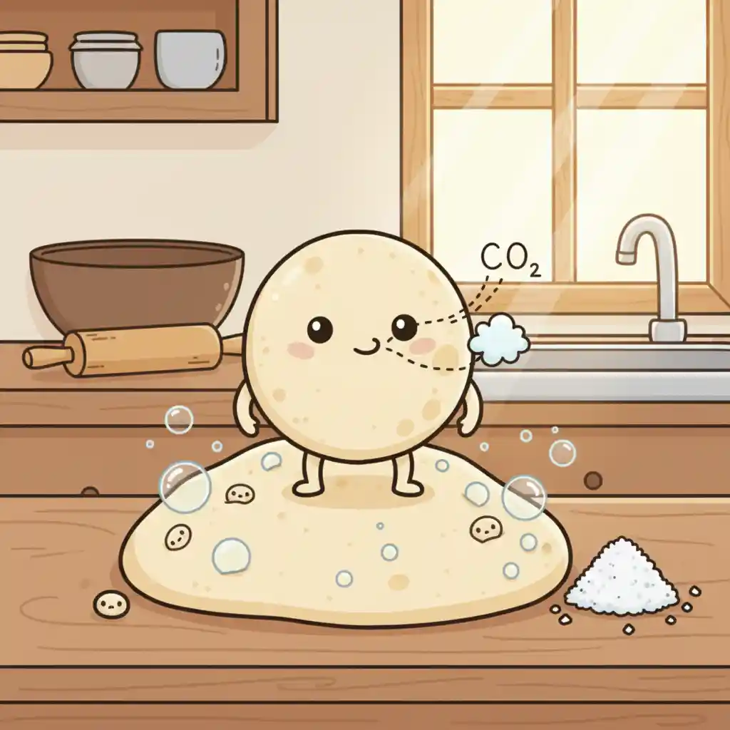 The Bread Breath: Why does dough have bubbles?