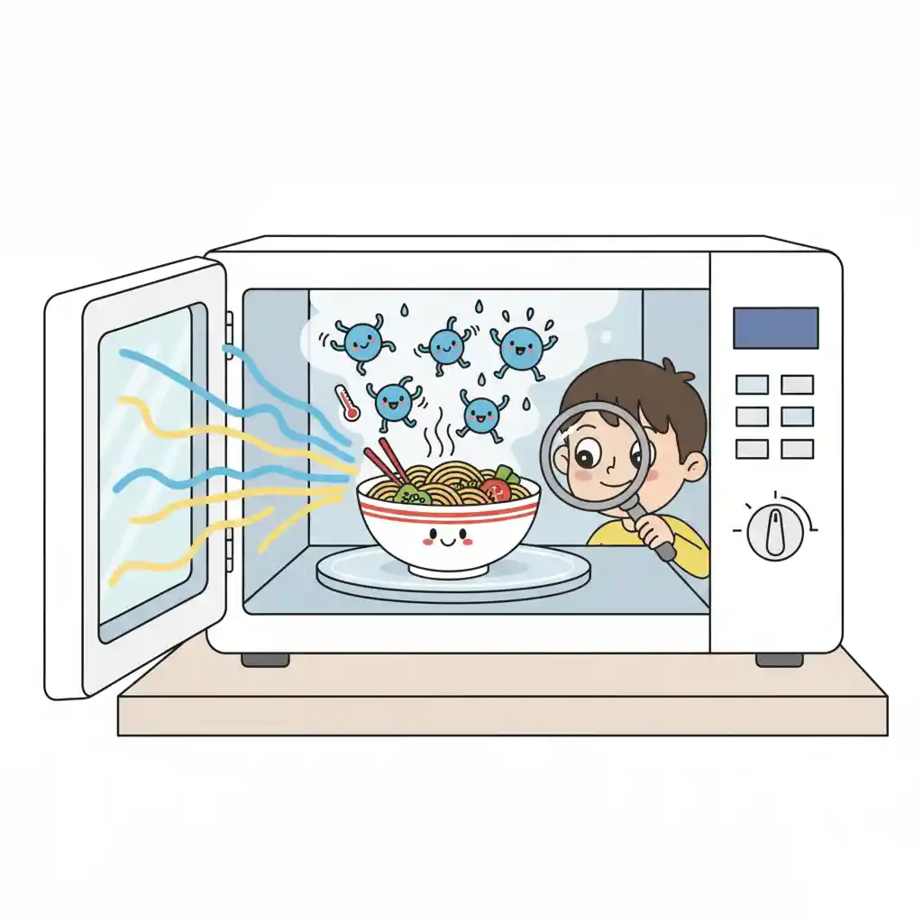 Microwave Magic: How does it cook without a fire?