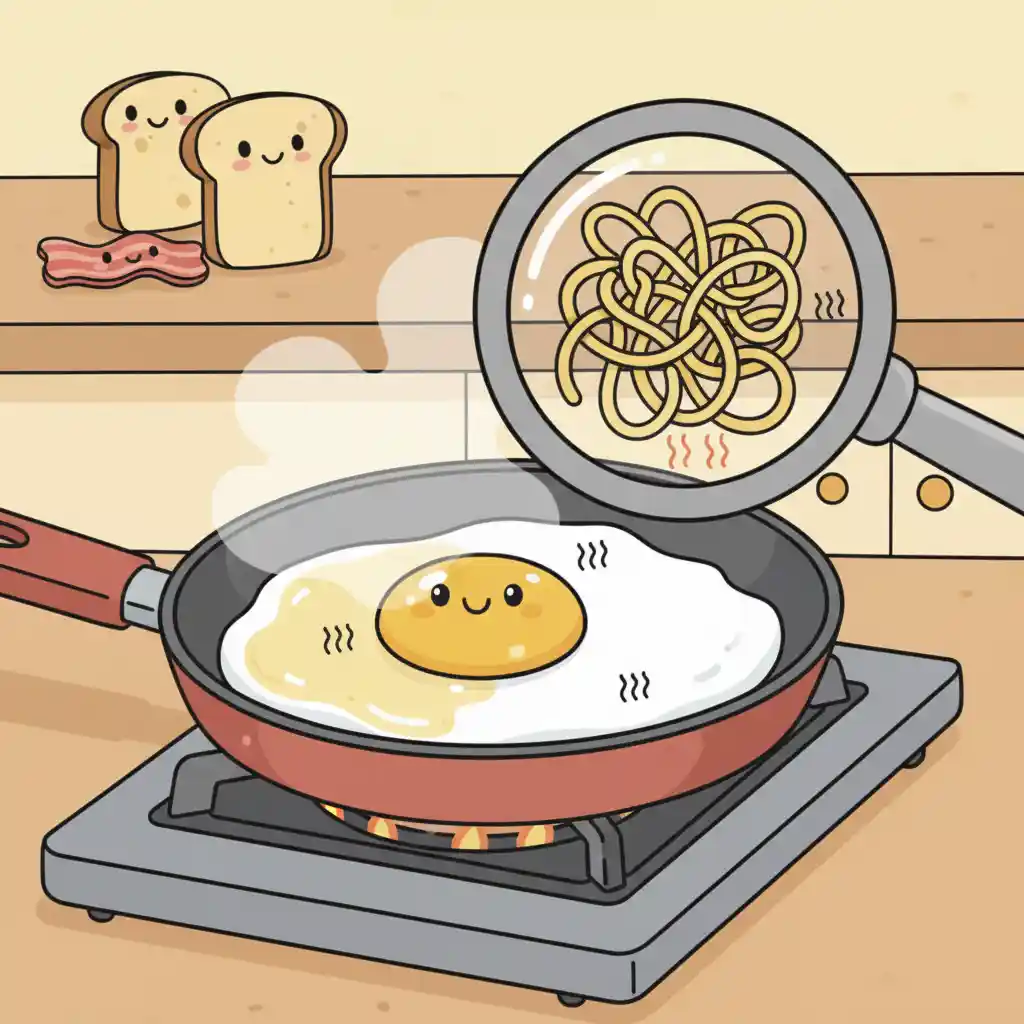 The Egg Scramble: Why do eggs turn solid when heated?